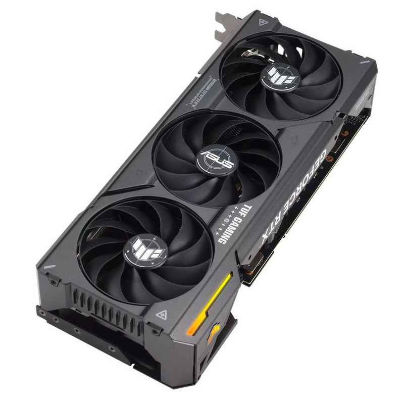 фото Видеокарта asus geforce rtx 4070 tuf gaming 12g oc 2550mhz pci-e 4.0 12288mb 224000mhz 192 bit hdmi 3xdp tuf-rtx4070-o12g-gaming