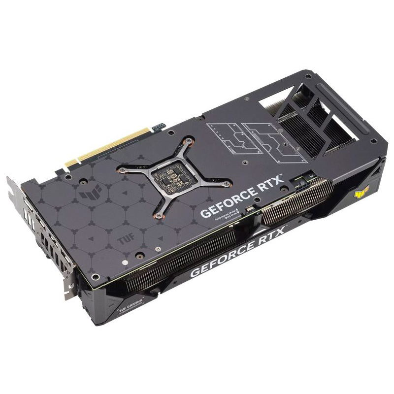 фото Видеокарта asus geforce rtx 4070 tuf gaming 12g oc 2550mhz pci-e 4.0 12288mb 224000mhz 192 bit hdmi 3xdp tuf-rtx4070-o12g-gaming