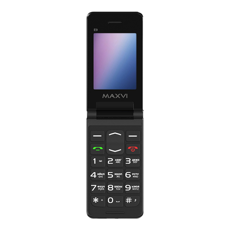 Сотовый телефон Maxvi E9 Black