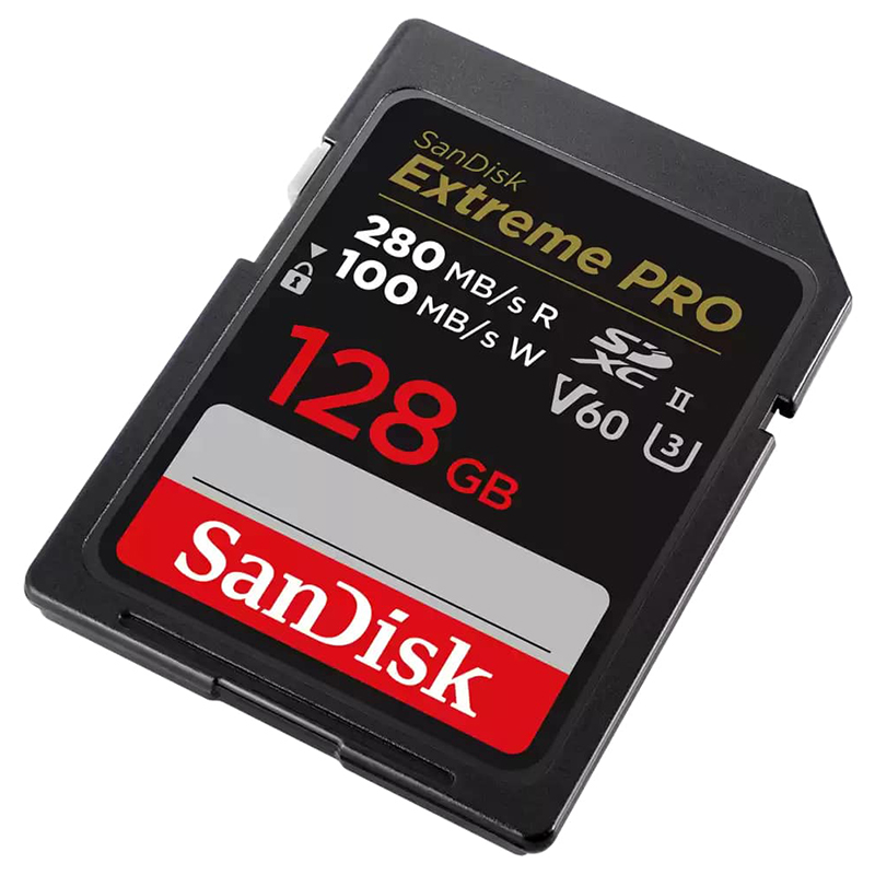 фото Карта памяти 128gb - sandisk extreme pro sdxc uhs-ii v60 sdsdxep-128g-gn4in