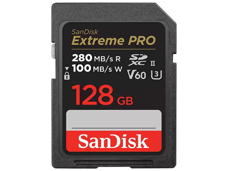 Карта памяти 128Gb - SanDisk Extreme Pro SDXC UHS-II V60 SDSDXEP-128G-GN4IN карта памяти sandisk extreme pro microsdxc card 128gb v30 uhs i u3 sdsqxcd 128g gn6ma