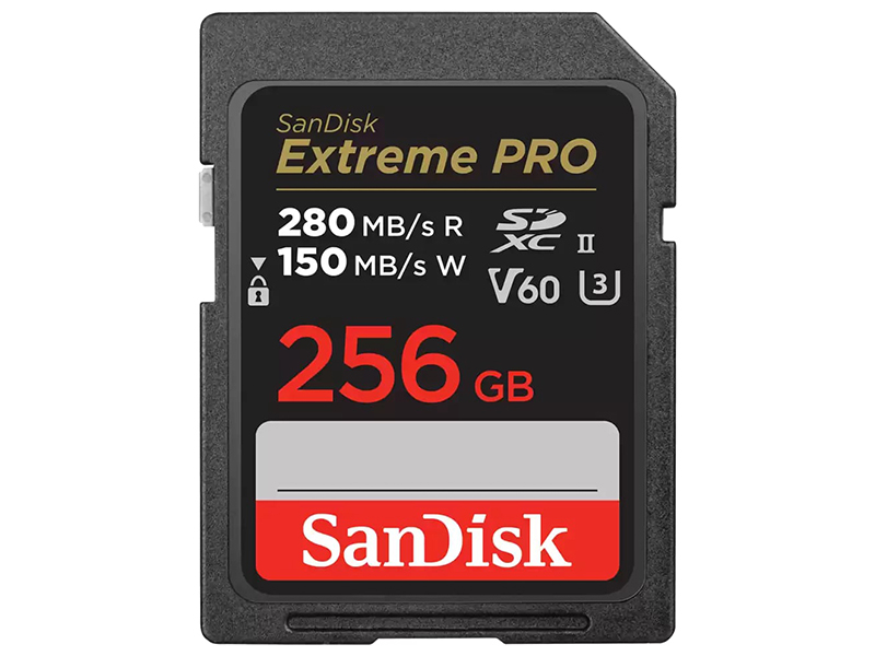 Карта памяти 256Gb - SanDisk Extreme Pro SDXC UHS-II V60 SDSDXEP-256G-GN4IN карта памяти sandisk extreme pro 64gb sdxc uhs ii v60 sdsdxep 064g gn4in