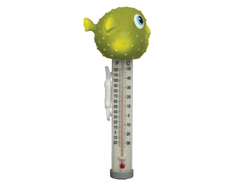 Термометр-игрушка Kokido Рыбка Фугу K265DIS/6P AQ12175 игрушка для ванны чудо рыбка 1 шт с пищалкой микс крошка я