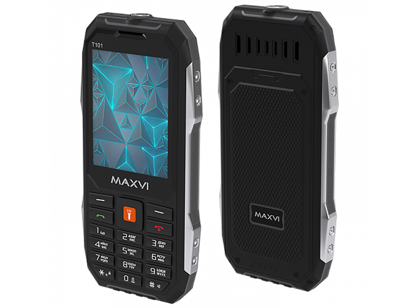 Сотовый телефон Maxvi T101 Black