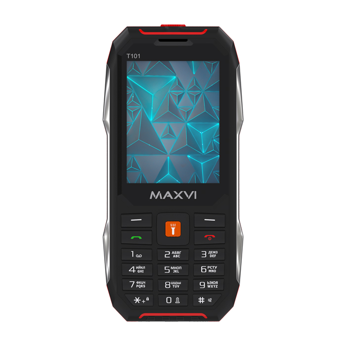Сотовый телефон Maxvi T101 Red