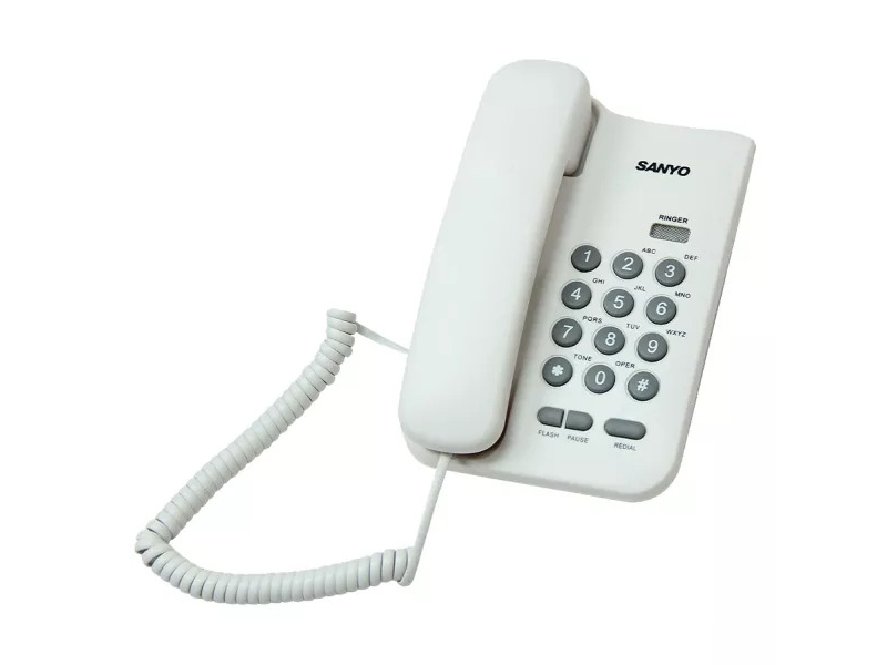 Телефон Sanyo RA-S108W радиотелефон sanyo ra sd1102ruwh
