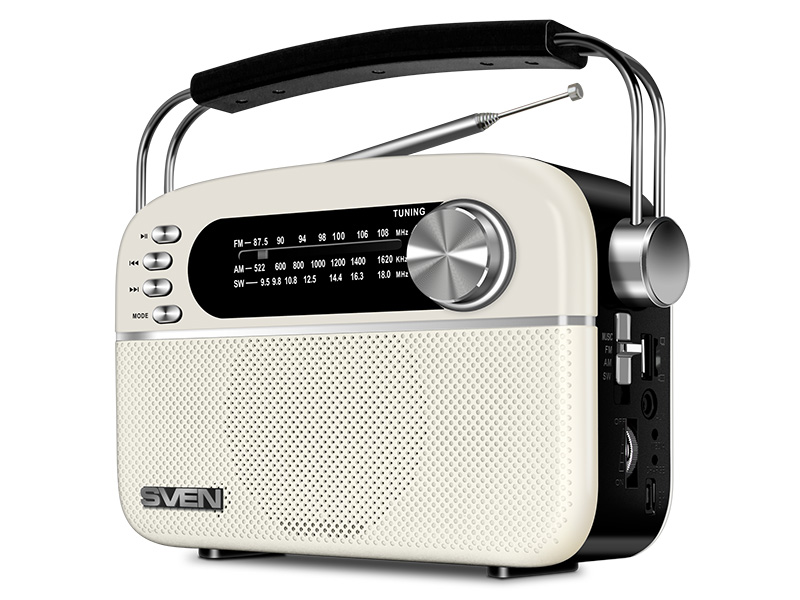 Радиоприемник Sven SRP-505 White SV-020439 радиоприемник sven srp 505 белый
