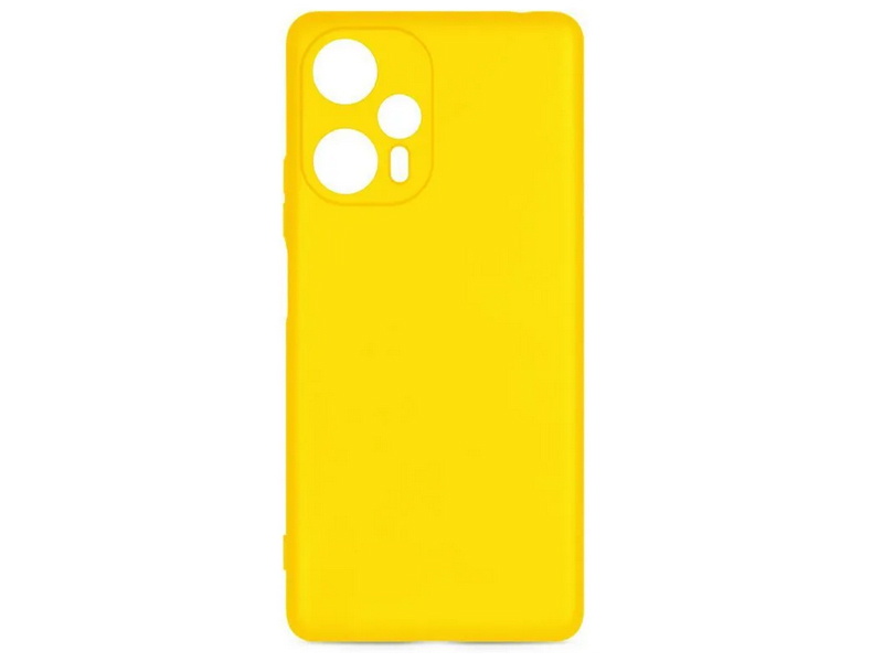 

Чехол DF для Poco F5 / Xiaomi Redmi Note 12 Turbo Silicone Yellow poCase-14, Poco F5 / Xiaomi Redmi Note 12 Turbo