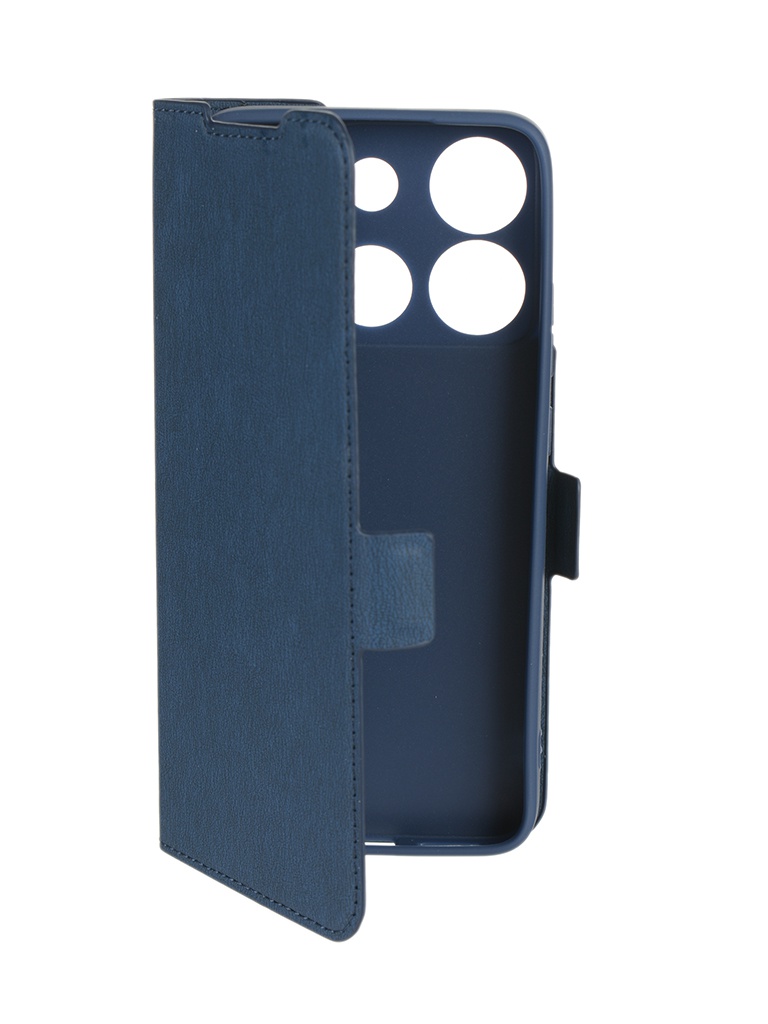 

Чехол DF для Infinix Smart 7 Plus Blue inFlip-29, Infinix Smart 7 Plus