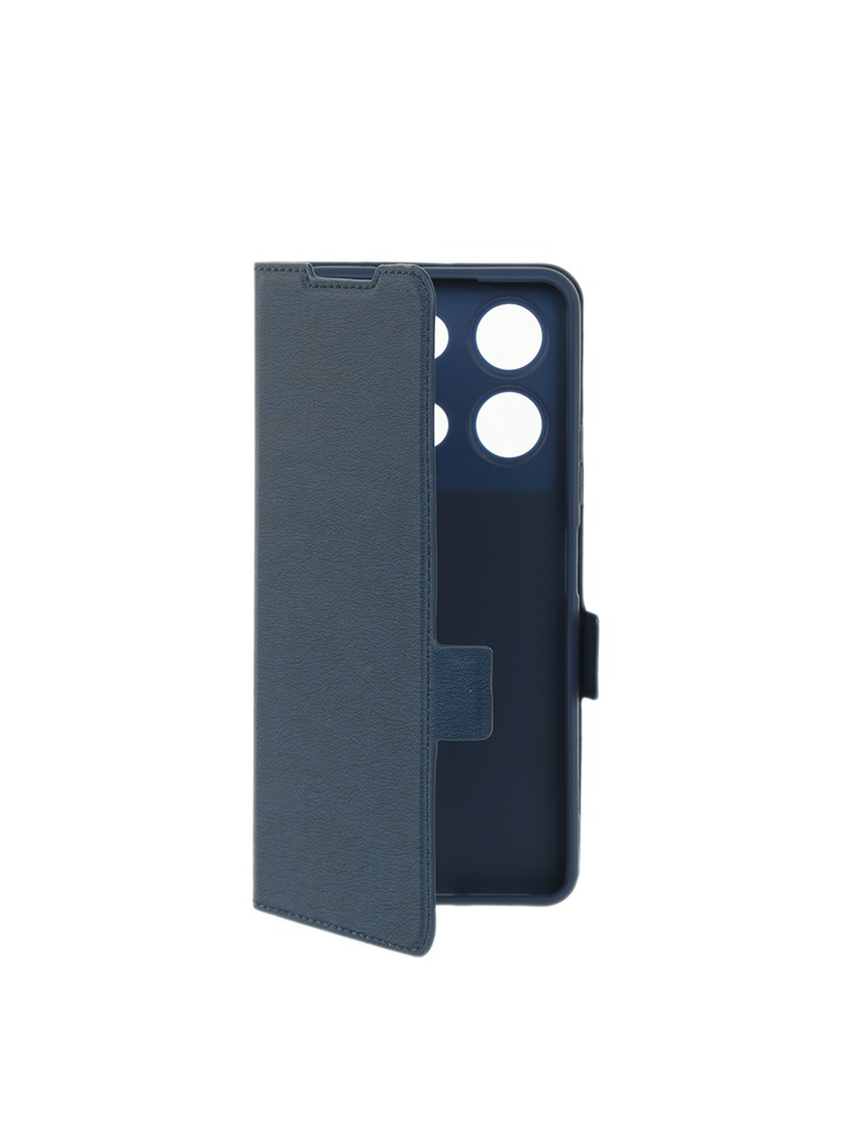 

Чехол DF для Infinix Note 30 Blue inFlip-31, Infinix Note 30