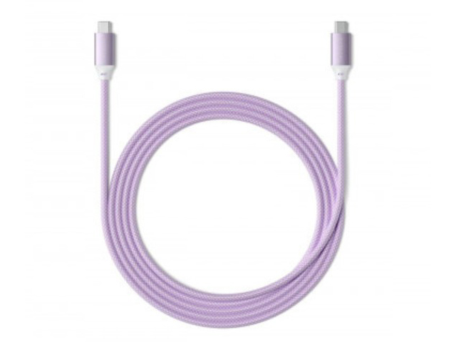 

Аксессуар Satechi Type-C - Type-C 100W 2m Purple ST-TCC2MV, ST-TCC2MV