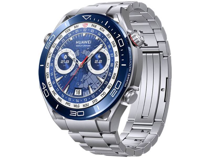 Умные часы Huawei Watch Ultimate Titanium Strap 55020AGQ умные часы huawei watch ultimate black hnbr strap 55020agp