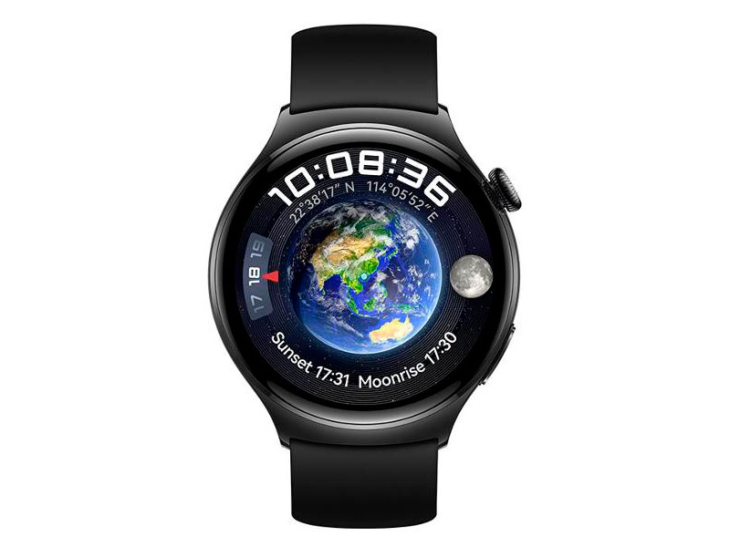Умные часы Huawei Watch 4 ARC-AL00 Black-Black Strap 55020APA умные часы huawei watch gt 3 pro frigga b19v white leather strap 55028857 55028858