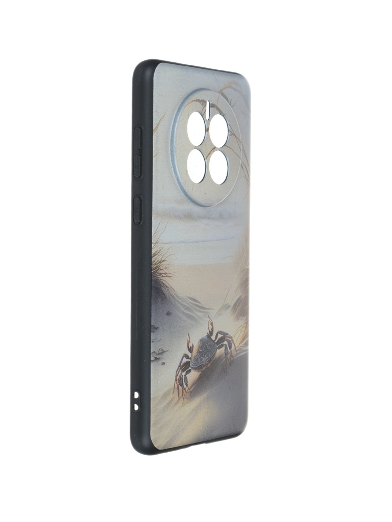 

Чехол DF для Huawei Mate 50 Silicone Print Art2038 Black hwCase-125, Huawei Mate 50