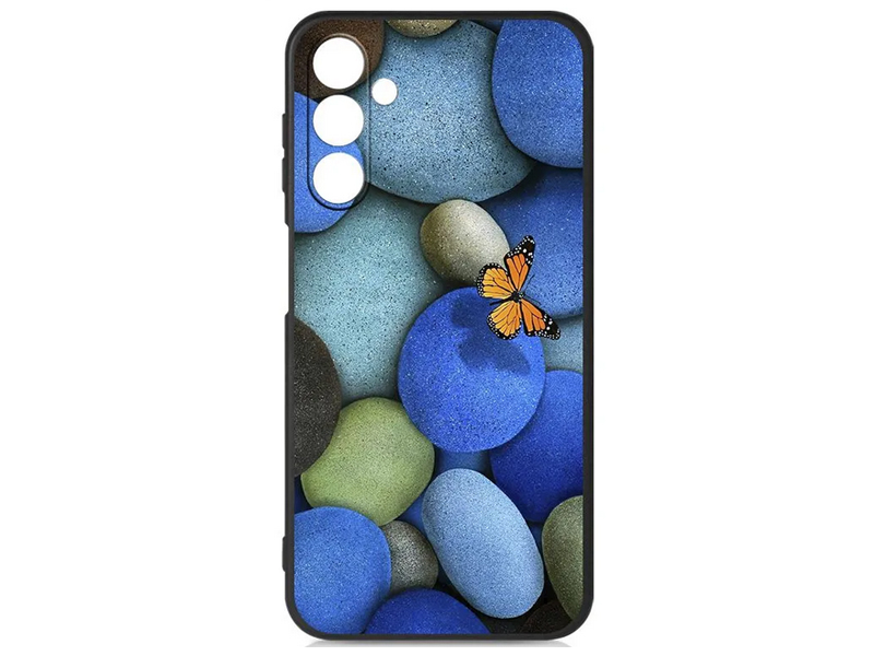 

Чехол DF для Samsung Galaxy A14 4G Silicone Print Art378 Black sCase-168, Samsung Galaxy A14 4G