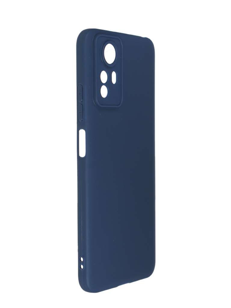 фото Чехол ibox для xiaomi redmi note 12s с защитой камеры и подложкой silicone blue ут000035182