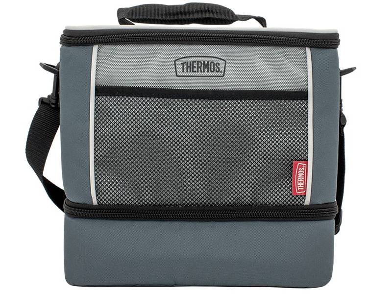 фото Термосумка thermos e5 12 can cooler dual lunch box grey 178367