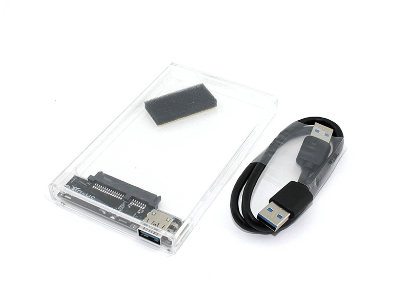 

Бокс Vbparts 2.5 Yucun USB 3.0 Transparent 093056, 093056