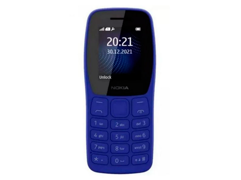  Nokia 105 2022 (TA-1428) Dual Sim Blue
