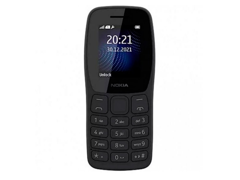 Сотовый телефон Nokia 105 2022 (TA-1432) Charcoal