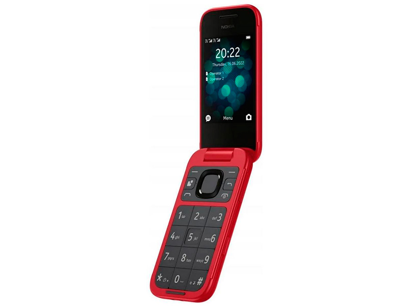 Сотовый телефон Nokia 2660 (TA-1469) Dual Sim Red сотовый телефон nokia 150 2020 dual sim red