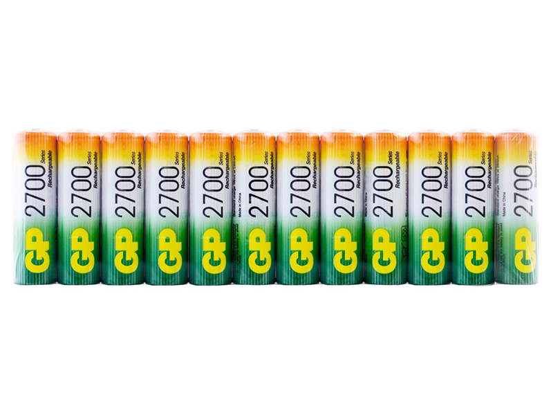 Аккумулятор AA - GP 2700mAh 270AAHC-B12/240 (12 штук) грифели для цанговых карандашей 2 0 мм koh i noor 4190 4в 12 штук в футляре