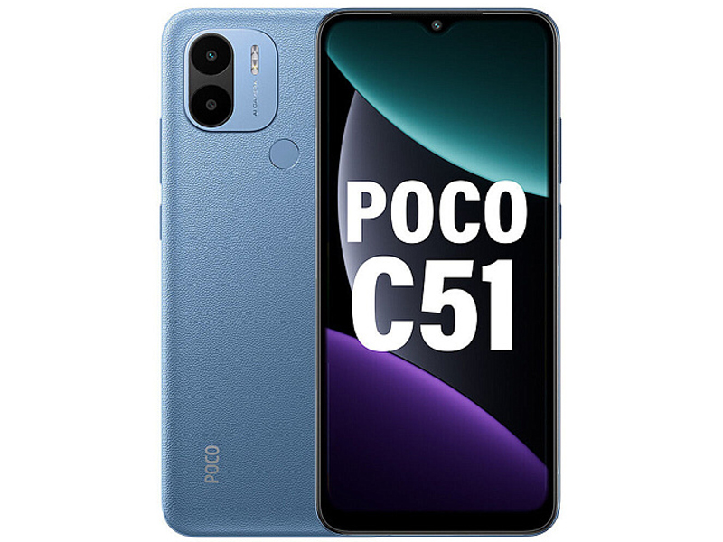 Сотовый телефон Poco C51 2/64GB Blue сотовый телефон inoi a72 4 64gb nfc midnight blue