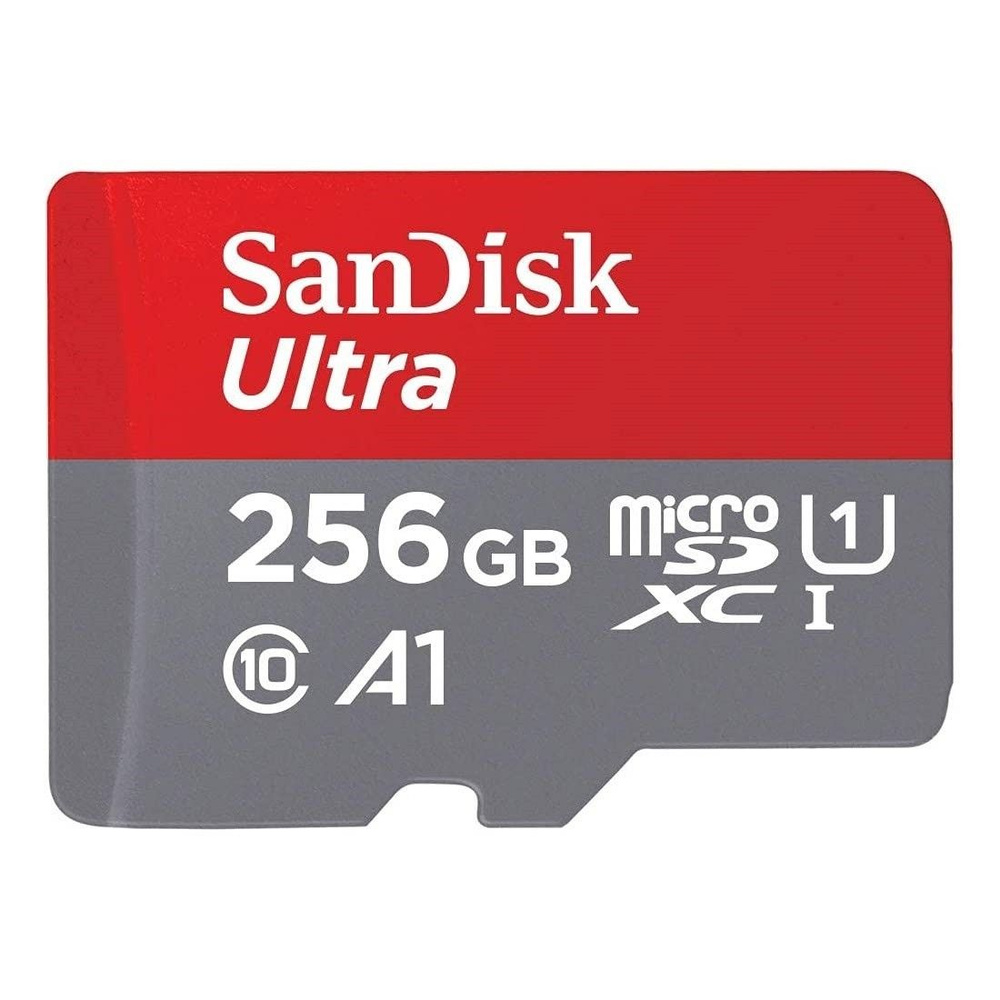Карта памяти 256Gb - SanDisk Ultra Micro Secure Digital XC A1 C10 U1 UHS-I SDSQUAC-256G-GN6MN карта памяти 256gb sandisk extreme micro secure digital xc class 10 uhs i a2 v30 u3 sdsqxav 256g gn6mn