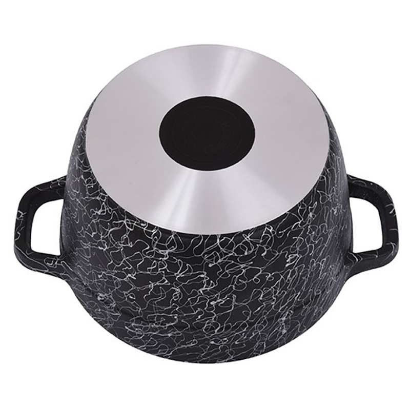 фото Кастрюля kukmara грация 4.5l black-silver кчс45а