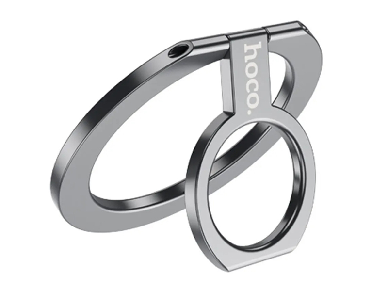 

Попсокет Hoco GM104 Magnetic Metal Ring Grey 6931474767134, GM104