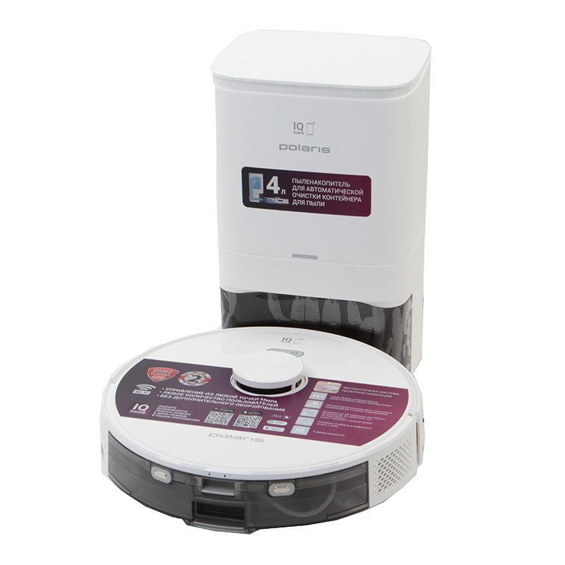 

Робот-пылесос Polaris PVCRDC 6002 Wi-Fi IQ Home, PVCRDC 6002