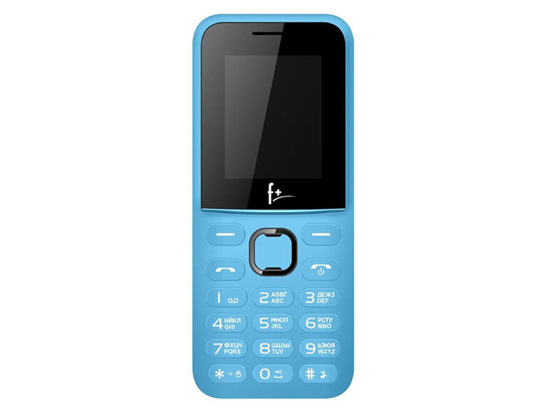 Сотовый телефон F+ F170L Light Blue сотовый телефон itel vision 3 plus ocean blue