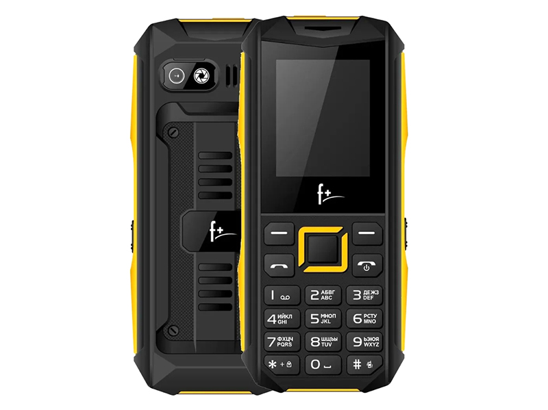 Сотовый телефон F+ PR170 Black-Yellow