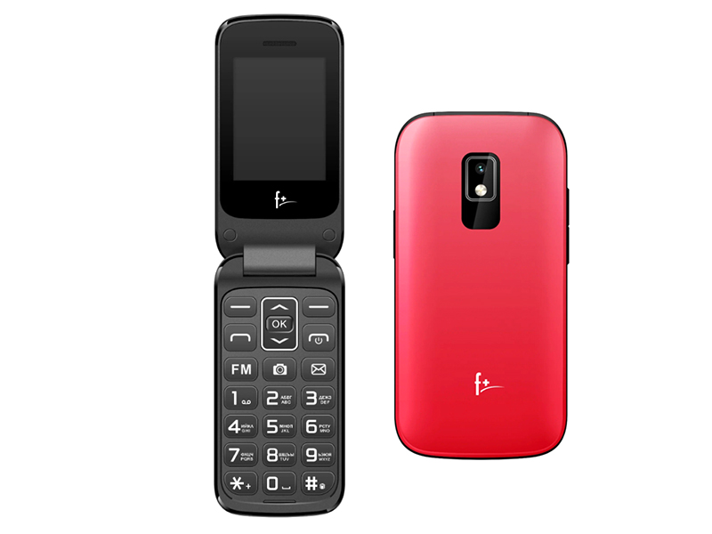 Сотовый телефон F+ Flip 240 Red сотовый телефон ulefone armor x5 pro orange