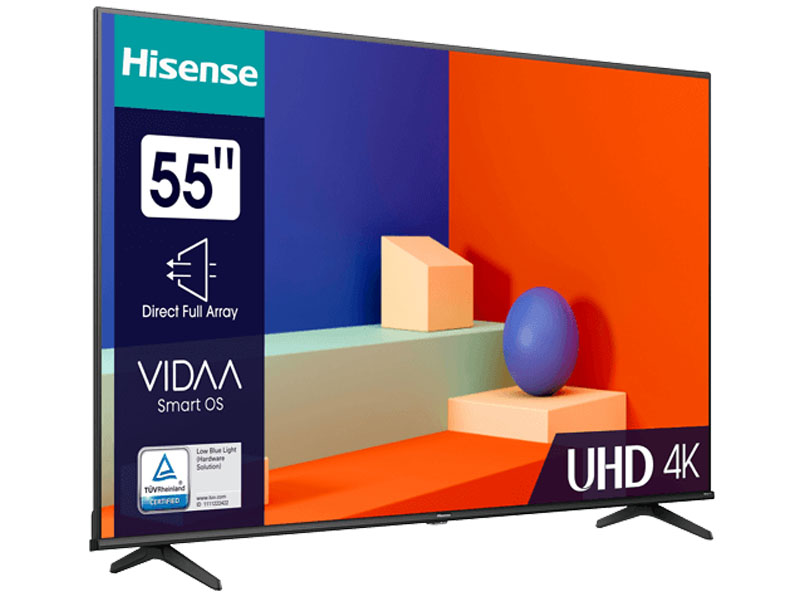 Телевизор Hisense 55A6K телевизор hisense 55a85k 55 139 см uhd 4k