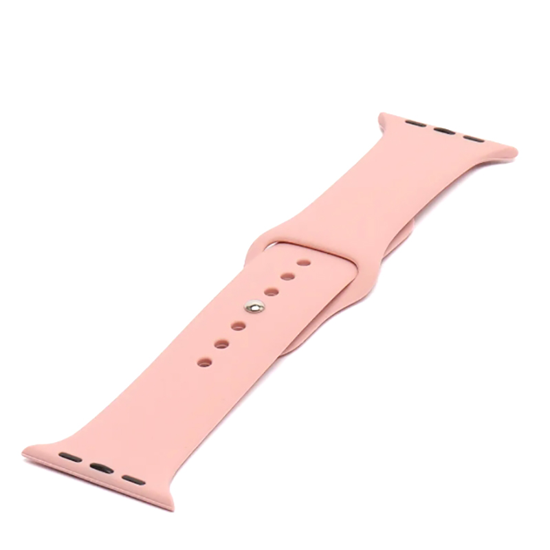 фото Аксессуар ремешок bandrate smart для apple watch 42-44mm silicone light pink rapbrs004p3-42-44mm