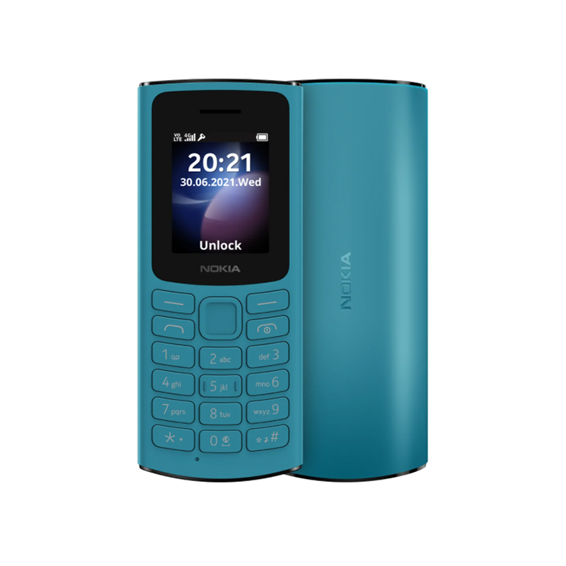 Сотовый телефон Nokia 105 DS (TA-1557) Cyan сотовый телефон nokia 110 4g ds ta 1543 blue