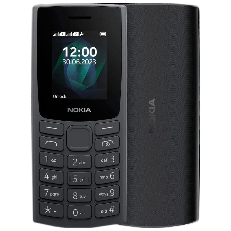 Сотовый телефон Nokia 105 DS (TA-1557) Black мобильный телефон nokia 150 dual sim 2020 black