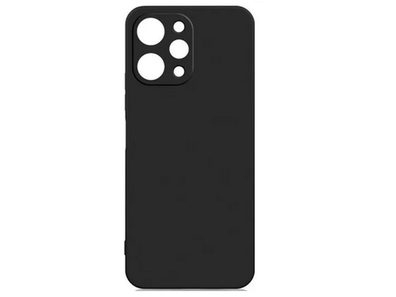 цена Чехол DF для Xiaomi Redmi 12 Silicone Black xiCase-94