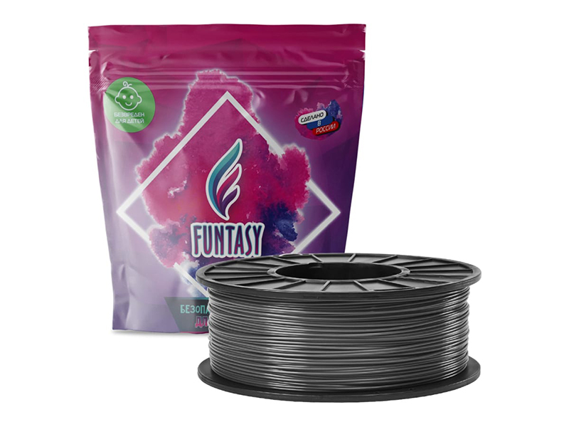 Аксессуар Funtasy PETG-пластик 1.75mm 1kg Wet Asphalt PETG-1KG-WA-1