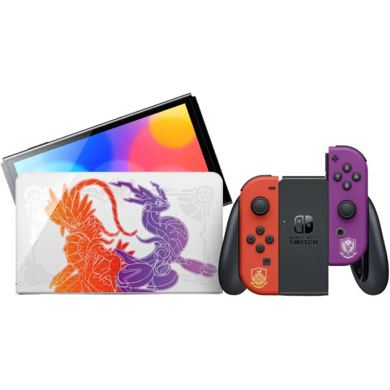  Nintendo Switch OLED Pokemon Scarlet and Violet Edition