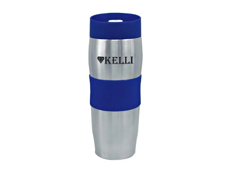 Термокружка Kelli KL-0942 400ml Blue овощерезка kelli kl 01101