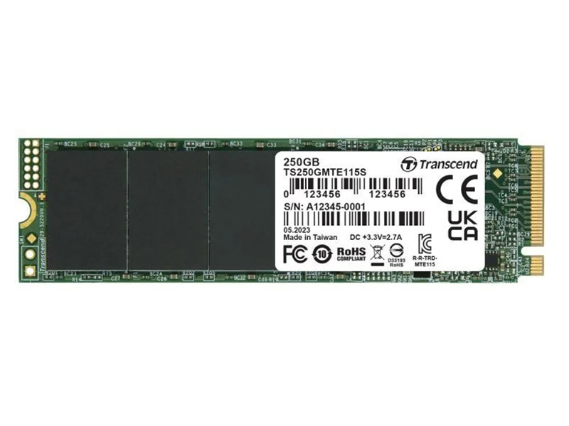 

Твердотельный накопитель Transcend 115S 250Gb TS250GMTE115S, 115S