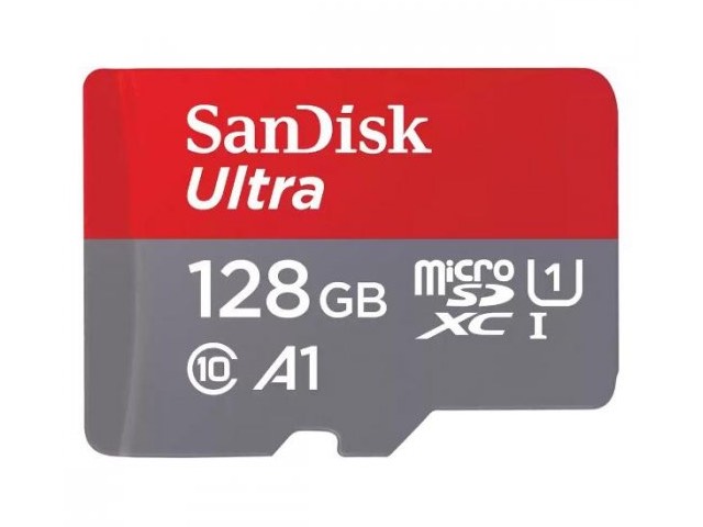Карта памяти 128Gb - SanDisk Micro Secure Digital Ultra UHS I SDSQUAB-128G-GN6MN карта памяти 256gb sandisk ultra micro secure digital xc a1 c10 u1 uhs i sdsquac 256g gn6mn