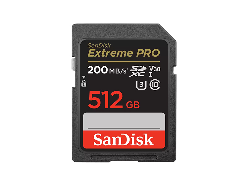 Карта памяти 512Gb - SanDisk Extreme Pro Secure Digital UHS I SDSDXXD-512G-GN4IN ssd hikvision e100n 512gb hs ssd e100n 512g