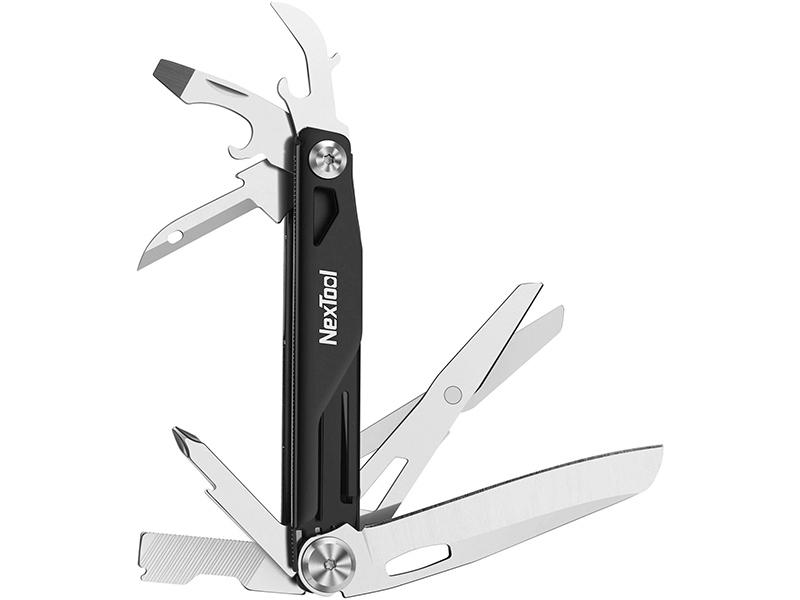 Мультитул NexTool Knight EDC Multifunctional Knife KT5524/NE20154 Black nextool 4 in 1 multifunctional tools folding blade knife scissors screwdriver nail file