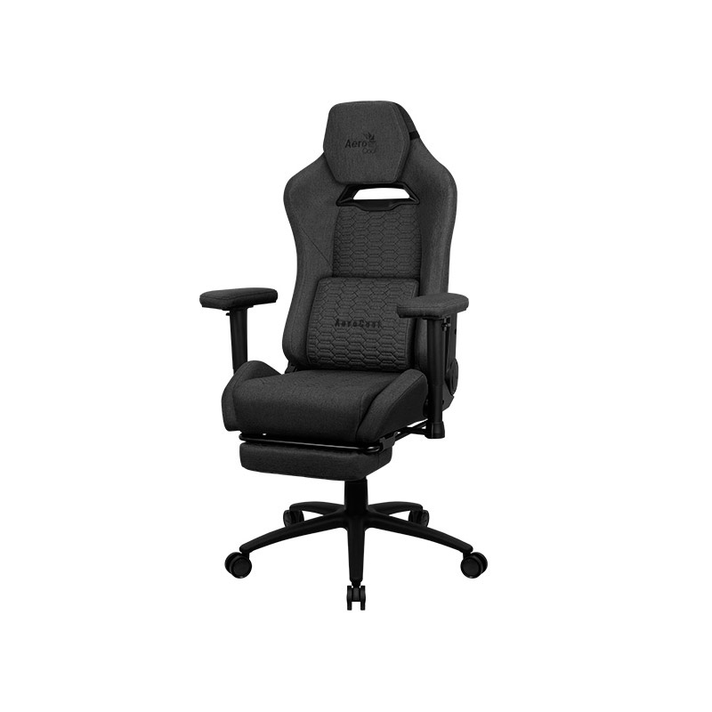 Компьютерное кресло AeroCool Royal AeroWeave Ash Black кресло для геймеров aerocool royal leatherette charcoal чёрный