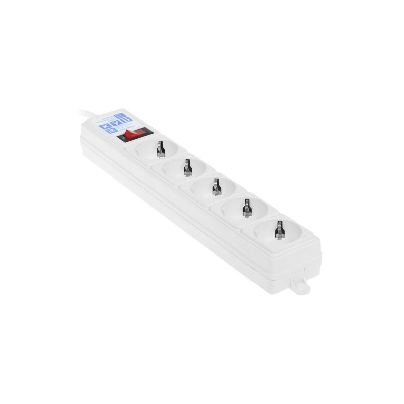 фото Сетевой фильтр power cube 5 sockets 0.5m white spg-b-0.5м-white