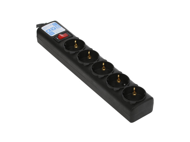 фото Сетевой фильтр power cube 5 sockets 1.9m black spg5-в2