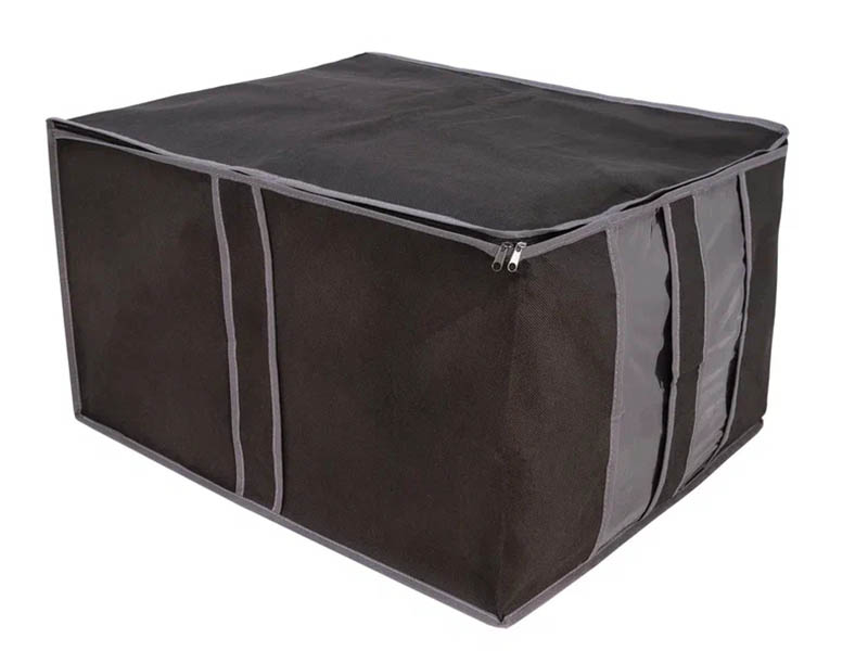 

Кофр для хранения одеял Butler 60x50x35cm Black 005.01, 005.01